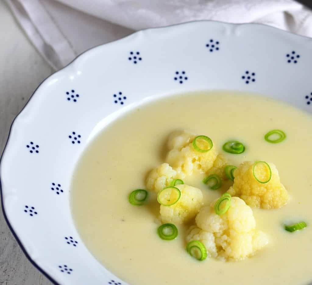 Einfache Blumenkohlsuppe - Culina Bohemica