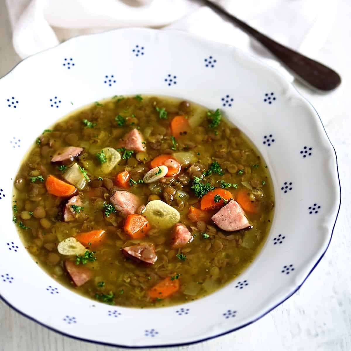 Klassische Linsensuppe - Culina Bohemica