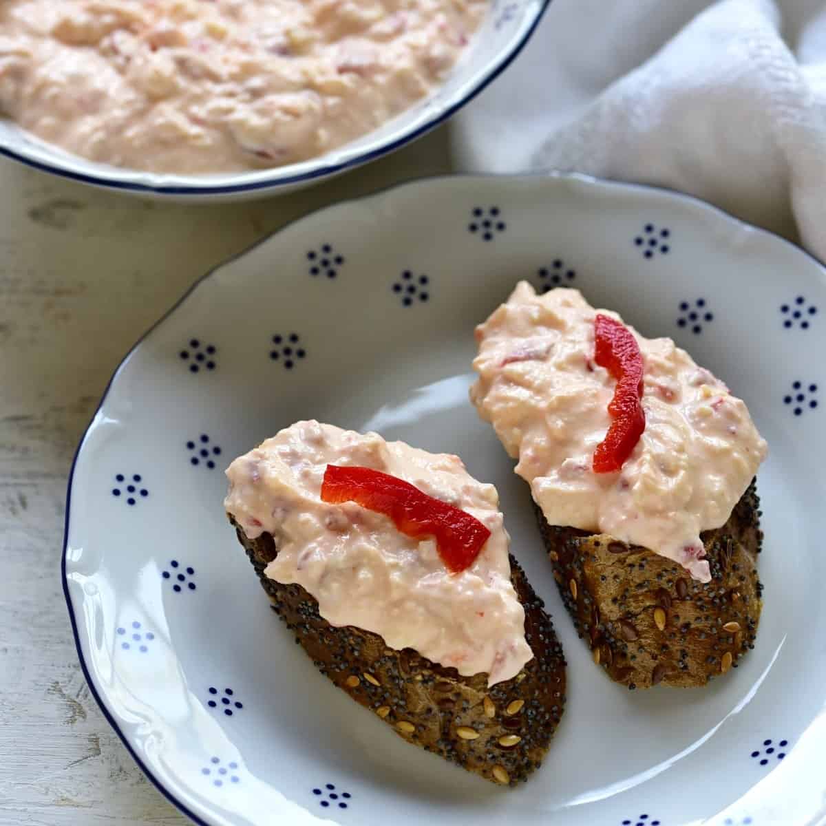 Paprika-Aufstrich mit Quark