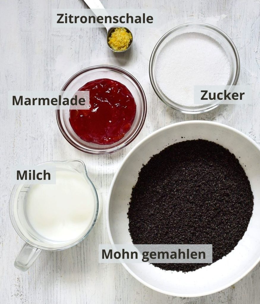 Saftige Mohnfüllung - Culina Bohemica