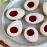 Osterkekse mit Marmelade gefüllt, Rezept.