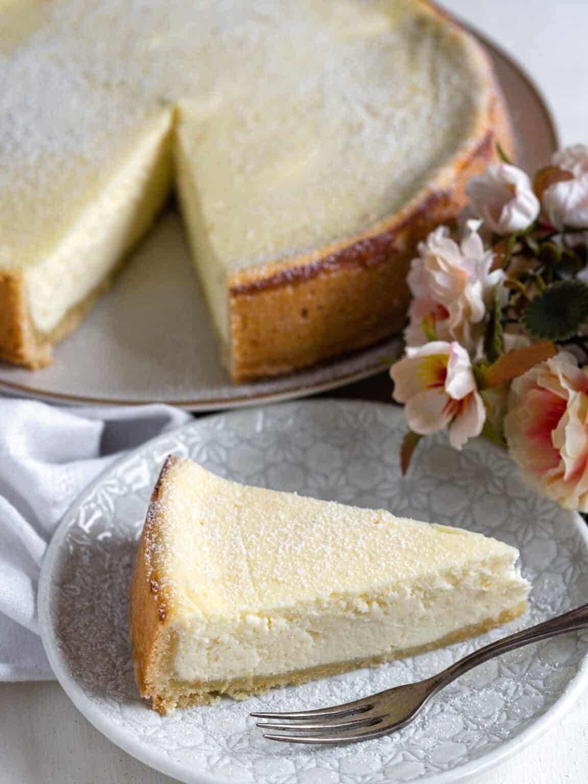 Käsekuchen, Rezept mit Quark - Culina Bohemica